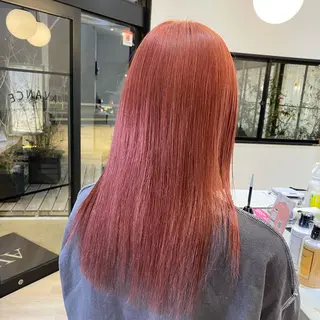 セミロング カラー 鍵谷 公宏のヘアスタイル
