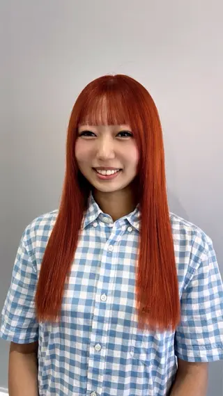 ロング カラー Miyuu 『藤沢』のヘアスタイル