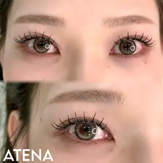マツエク・マツパ ATENA MINAMIのマツエク・マツパデザイン