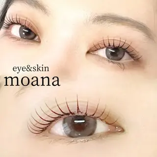 マツエク・マツパ eye &skin moanaのマツエク・マツパデザイン