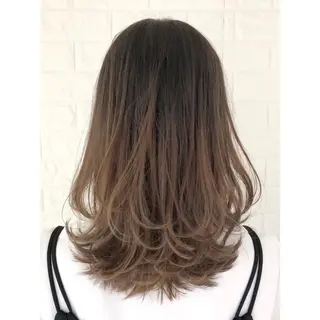 ミディアム カラー 髪質改善特化KIZU /艶髪研究(京都)のヘアスタイル