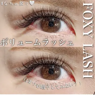 マツエク・マツパ FOXY LASH tadaのマツエク・マツパデザイン