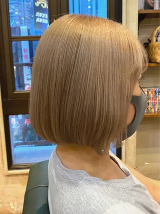 ショート カラー マンツーマン 美容師💚コウブチのヘアスタイル