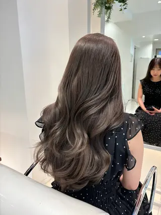 ロング カラー BiBi 武田 あやのヘアスタイル