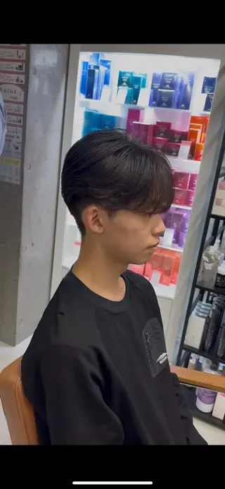 パーマ メンズ 海外風パーマ カラー特化園田　楓莉のヘアスタイル