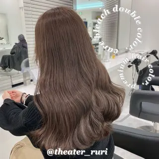ロング カラー ふわっと抜け感🫧 ブラウンベージュ🤎のヘアスタイル