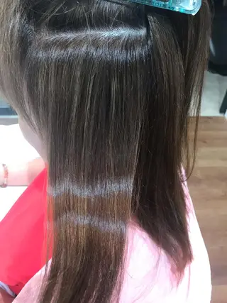 ロング カラー アザマ　ヤスカツ _rosso 川口のヘアスタイル
