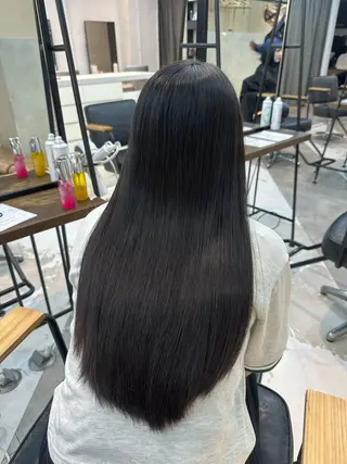 ロング 韓国ヘアメンズ・レデ ィース特化ミクのヘアスタイル