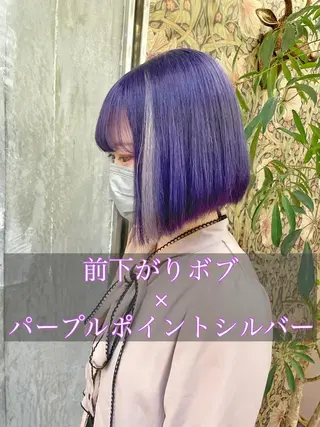 ミディアム カラー エクステ指名No.1 【店長】橘田のヘアスタイル