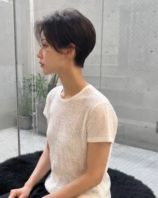 ショート Pia ツボイ ケイタのヘアスタイル