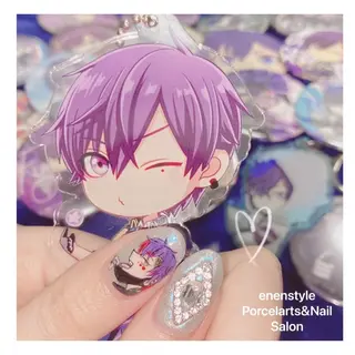 ミディアム ネイル 🐾enen style 🐾のネイルデザイン