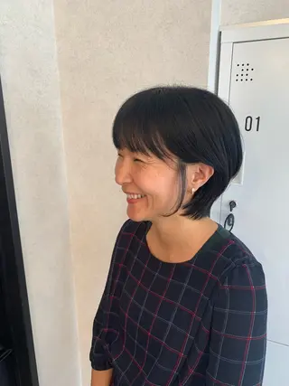 ショート 臼井 真人のヘアスタイル