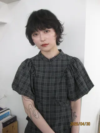 ショート 山下颯羽 /表参道/外苑前のヘアスタイル