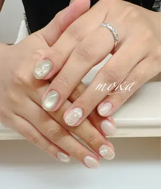 ネイル 胡蝶蘭レディースサロ ンNailMOKAのネイルデザイン