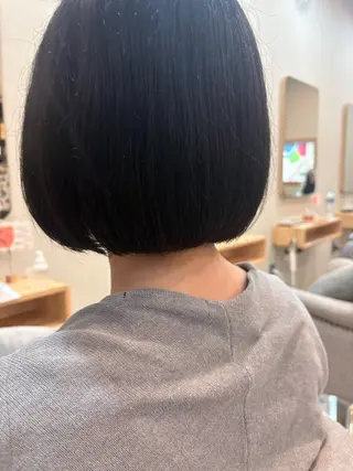 ミディアム 縮毛矯正特化/ 小顔カット/森彪真のヘアスタイル