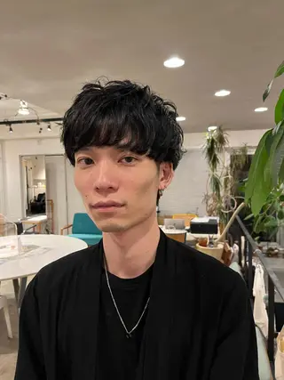 ショート メンズ うる艶カラー/恵比寿 ベージュ/丸山陽平のヘアスタイル