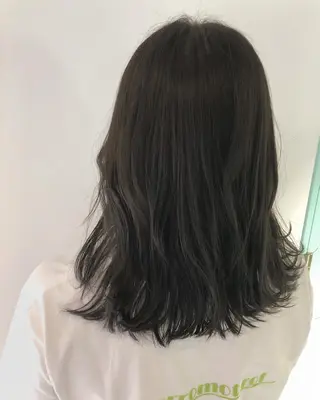 セミロング カラー 🍊新宿南口🍊 ERINAのヘアスタイル
