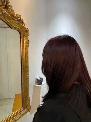 カラー rii 🫧透明感カラーのヘアスタイル