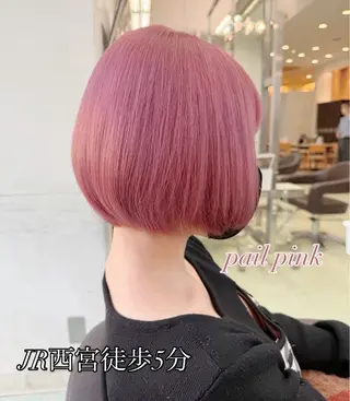 ショート wil西宮レイヤー 西村徹のヘアスタイル