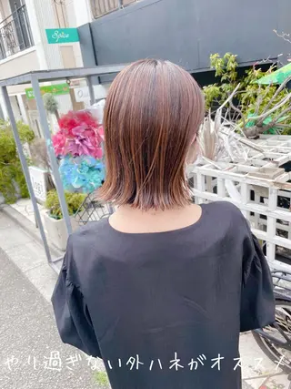 ショート カラー 大人女性ショート専門 tomodaのヘアスタイル