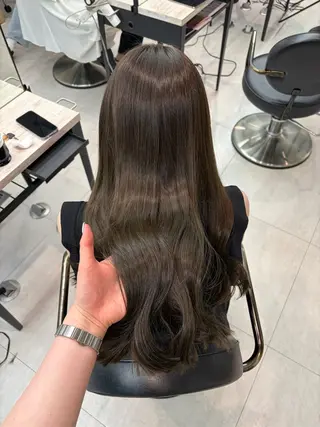 ロング カラー 顔周りレイヤー /kokoro🦮のヘアスタイル
