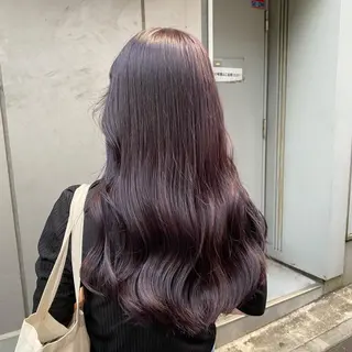 ロング カラー ハッシュカット/レイ ヤーカットArataのヘアスタイル