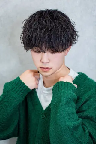 ショート パーマ メンズ 札幌メンズ指名 No. 1/光👑のヘアスタイル