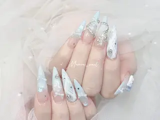 ネイル MoMoA Nail ネイル長さ出し専門店のネイルデザイン