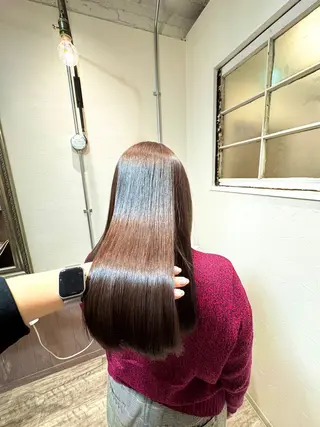 ロング カラー マンツーマン施術/ ダブルカラー/アリサのヘアスタイル