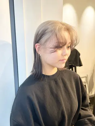 セミロング カラー HARU//原宿🤍 リピート率NO.1のヘアスタイル