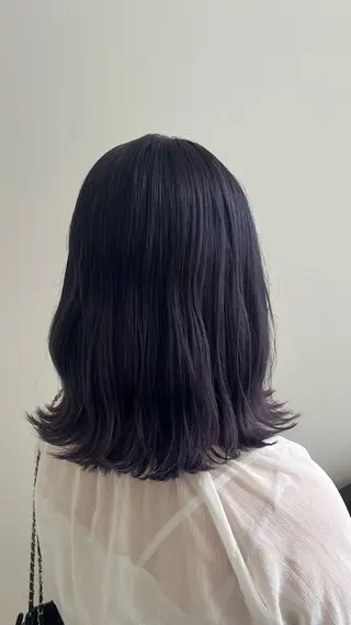 カラー センターパート/カラ ーメッシュ📍ユリのヘアスタイル