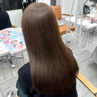 ロング カラー ヘアアレンジ ブリーチなしカラー /新百合ヶ丘/安形翔のヘアスタイル