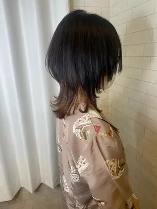 ミディアム 西院/ TAKAのヘアスタイル