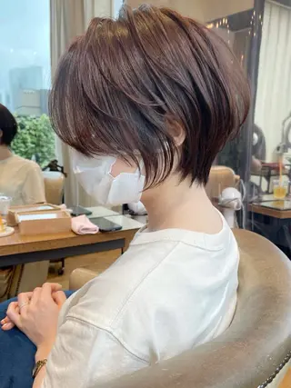 ショート 似合わせショート/ 山見陽のヘアスタイル