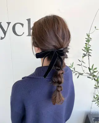 ロング 谷口晴美 透明感カラーのヘアスタイル