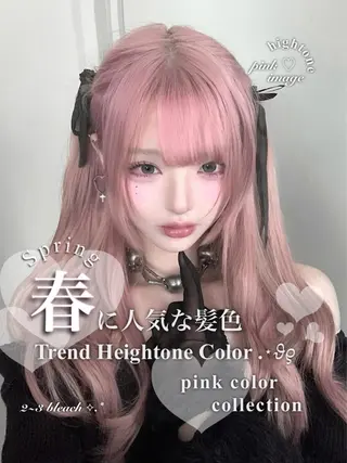 カラー 🎀韓国風暗髪 nana🎀のヘアスタイル