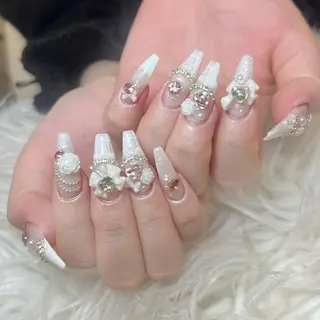 ネイル ANH ゴテゴテネイルのネイルデザイン