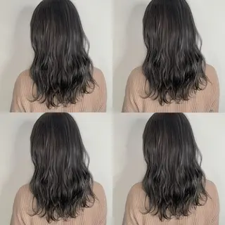 ロング 袴田 伊代のヘアスタイル
