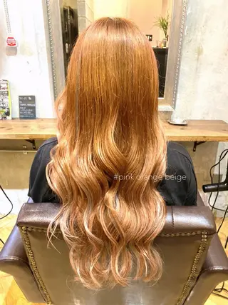 ロング カラー シールエクステ 🪽CHIAKIのヘアスタイル