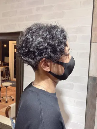 メンズ 大澤 唯のヘアスタイル