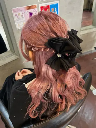 ロング konomi⛓🩶 カラー/ヘアアレンジのヘアスタイル