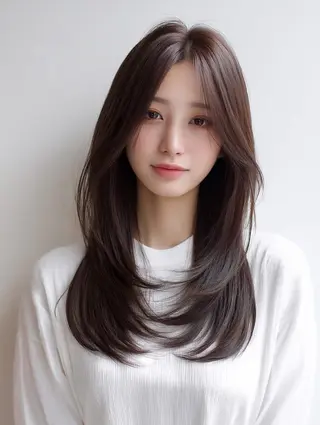 ロング Link mili ゆうすけのヘアスタイル