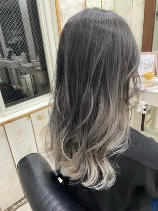 ロング カラー Mens cut Hannaのヘアスタイル
