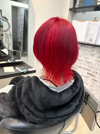 ミディアム カラー 美容室シャルム⭐️ 清水 勇希🩷のヘアスタイル