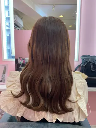 ロング momoka モデル募集のヘアスタイル