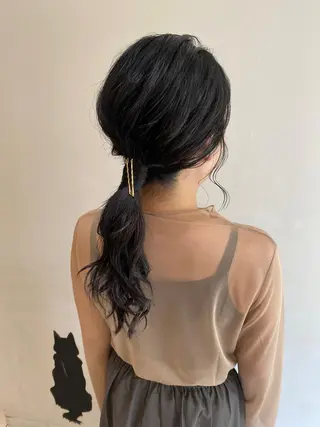 ロング ヘアアレンジ 栄/平日限定✨ REIRIのヘアスタイル