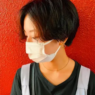 ショート 中川 竜誠のヘアスタイル