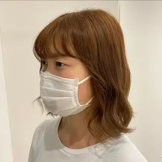 ミディアム カラー 🌷Asuka /レイヤーカット🌷のヘアスタイル