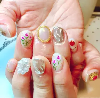 ネイル nailist cocoのネイルデザイン