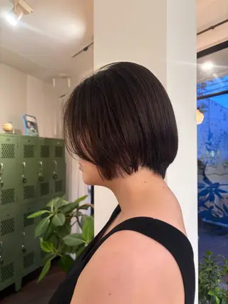 ショート 西野 優夏のヘアスタイル